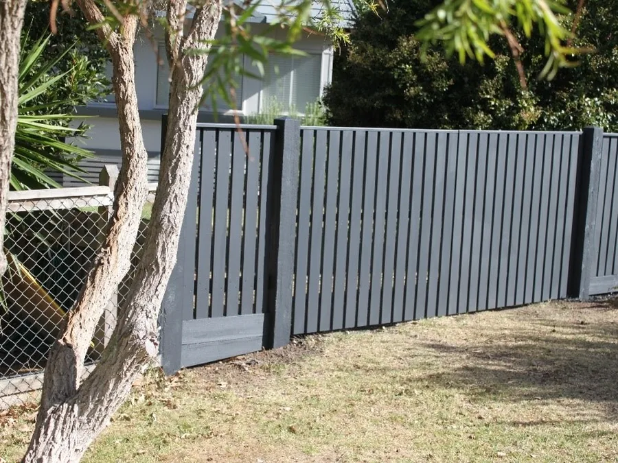 Front fence painting in Cape Woolamai